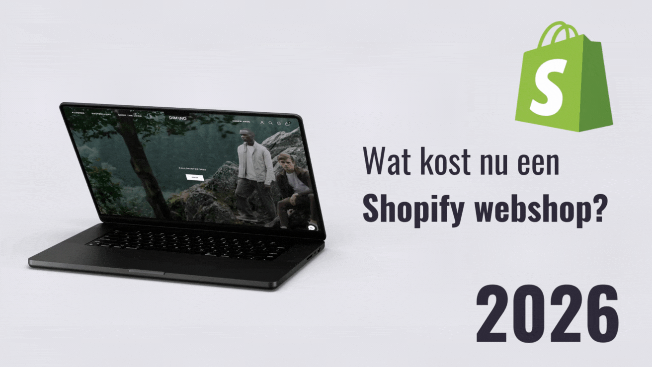 Wat kost een Shopify website in Nederland? (2026)